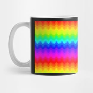 Pixelated colors Mug